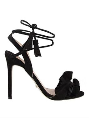 Tony Bianco Kalipso Black Heeled Sandals